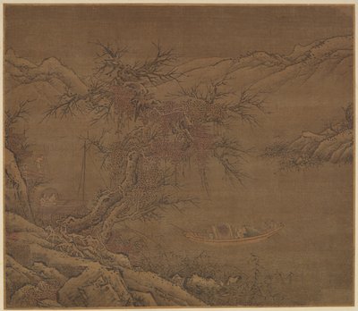 Talvirantaa lähestymässä, Ming-dynastia, 1368-1644. tekijältä Unbekannt