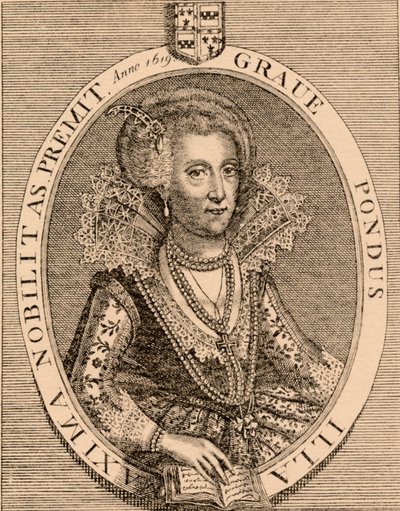 Arabella Stuart 1575-1615, englantilainen renessanssin aatelisnainen, 1889. tekijältä Unbekannt
