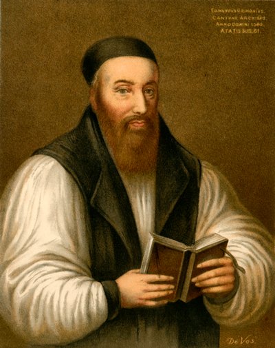 Arkkipiispa Grindal, n. 1580, 1800-luku. tekijältä Unbekannt