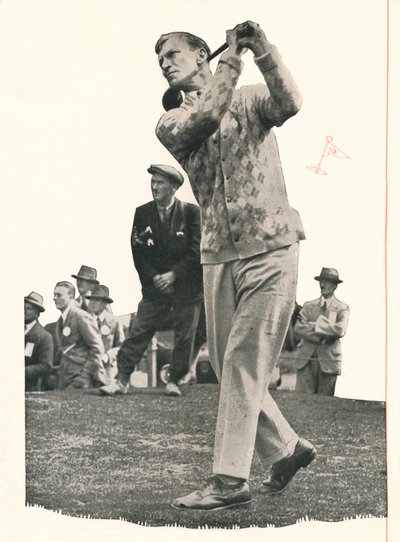 Archie Compston lähestyy: I Have No Use For A Club Without Booths, c1935 1935. tekijältä Unbekannt