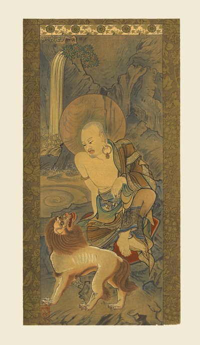Arhat, japanilainen, myöhäinen Kamakura-kausi, 1300-luku, 1886 tekijältä Unbekannt