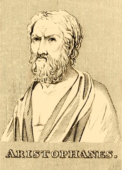 Aristophanes, 460-380 eKr., 1830. tekijältä Unbekannt