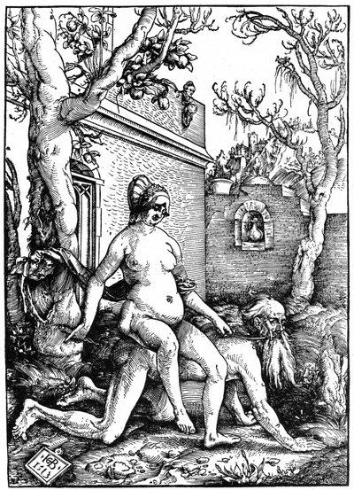 Aristoteles ja Phyllis, 1513 1964 tekijältä Unbekannt