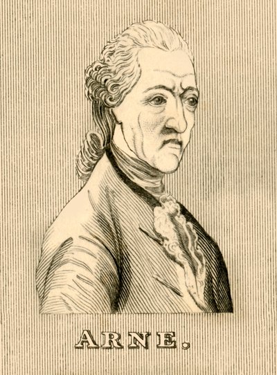 Arne, 1710-1778, 1830. tekijältä Unbekannt
