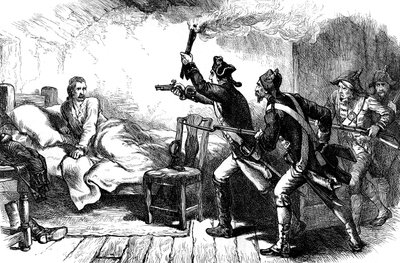 Kenraali Richard Prescottin pidätys, 1777 c1880 tekijältä Unbekannt