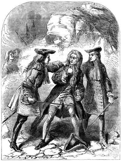 Sir John Fenwickin pidätys 1696 1800-luvun lopulla tekijältä Unbekannt