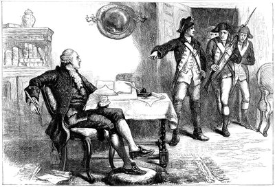 William Franklinin pidätys, New Jersey, 1776 c1880 tekijältä Unbekannt