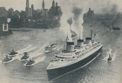 Saapuminen Normandian New Yorkiin, 1936 tekijältä Unbekannt