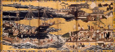Eteläbarbaarien saapuminen, n. 1600. tekijältä Unbekannt