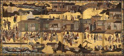Eteläbarbaarien saapuminen, n. 1600. tekijältä Unbekannt