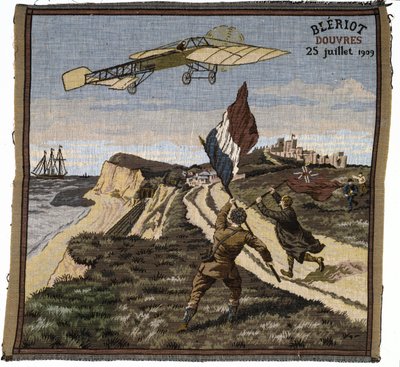 Louis Bleriot saapui Doveriin Englantiin 25. heinäkuuta 1909 tekijältä Unbekannt