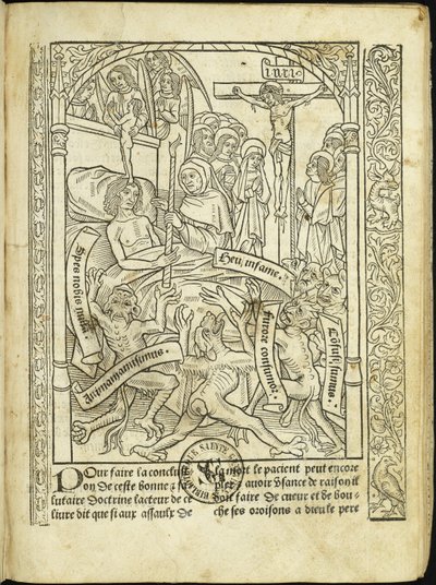 Ars moriendi Kuolemisen taito, 1496. tekijältä Unbekannt
