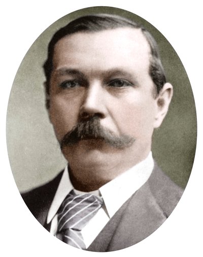 Arthur Conan Doyle, skotlantilainen kirjailija, 1900 tekijältä Unbekannt