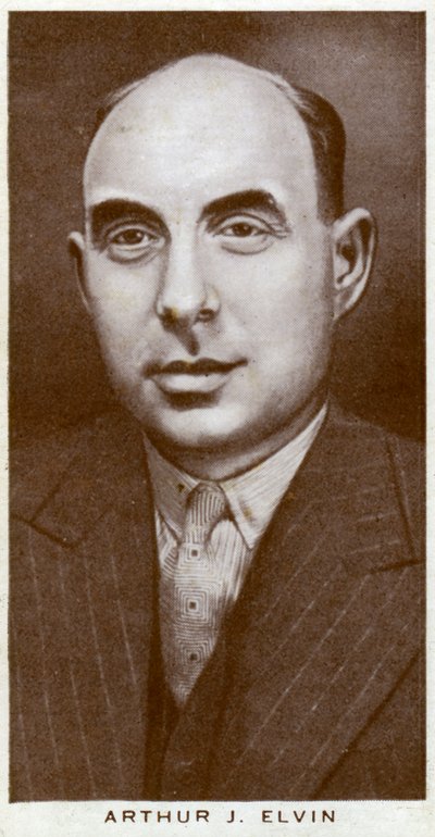 Arthur J Elvin, brittiläinen nyrkkeilypromoottori, 1938 tekijältä Unbekannt