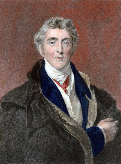 Arthur Wellesley, Wellingtonin ensimmäinen herttua, brittiläinen sotilas ja valtiomies tekijältä Unbekannt