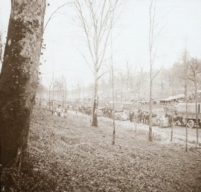 Tykistö, Somme, Pohjois-Ranska, c1914-c1918 tekijältä Unbekannt