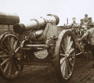 Tykiskolonni Verdunissa, Pohjois-Ranskassa, c1914-c1918 tekijältä Unbekannt