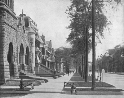 Ashland Avenue, Chicago, Illinois, USA, c1900. tekijältä Unbekannt