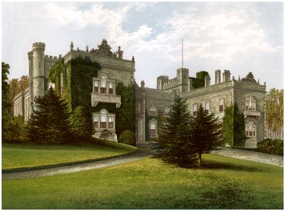 Aske Hall, Yorkshire, Zetlannin jaarlin koti, vuodelta 1880 tekijältä Unbekannt