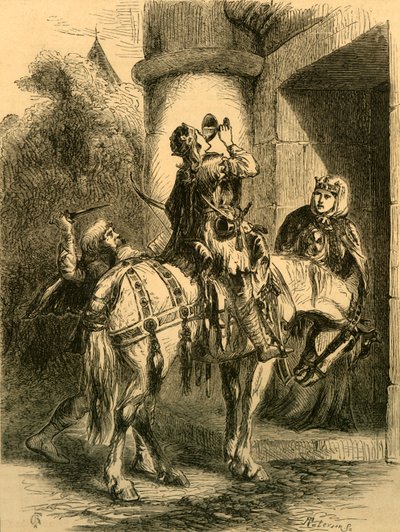 Edward marttyyrin salamurha, n. 1890. tekijältä Unbekannt