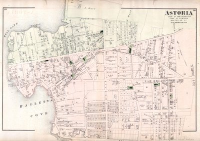 Astoria, osa Long Island Cityä, Newtownin kaupunki, Queens, Co.L.I tekijältä Unbekannt