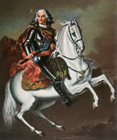 Augustus II Vahva, 1718, 1936. tekijältä Unbekannt