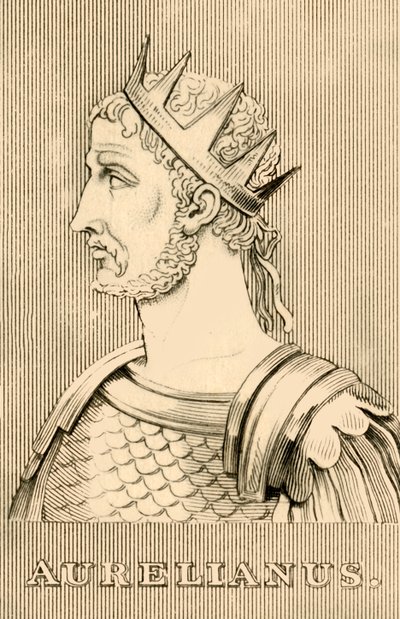 Aurelianus, 214-275 jKr., 1830 tekijältä Unbekannt