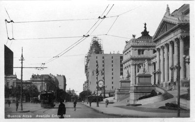Entre Rios Avenue, Buenos Aires, Argentiina, 1900-luku tekijältä Unbekannt