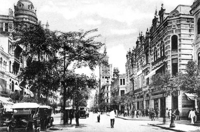 Avenida Rio Branco, Rio de Janeiro, Brasilia, 1920-luku tekijältä Unbekannt