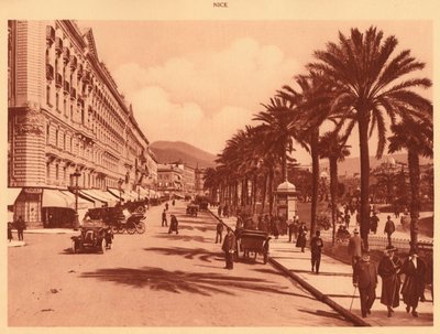 Avenue of Verdun, Nizza, 1930. tekijältä Unbekannt