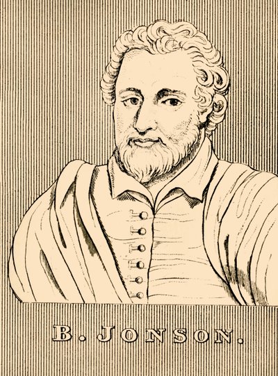 B. Jonson, c1572-1637, 1830. tekijältä Unbekannt