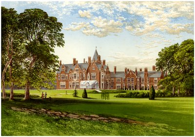 Bagshot Park, Surrey, Connaughtin herttuan koti, vuodelta 1880. tekijältä Unbekannt