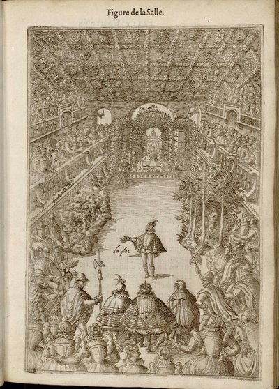 Balthasar de Beaujoyeulxin balettisarjakuva, 1582. tekijältä Unbekannt