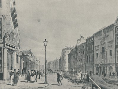 Ilmapallot Piccadillyn yli, 1842, 1920 tekijältä Unbekannt