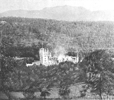 Balmoralin linna Victorian aikaan, 1901. tekijältä Unbekannt