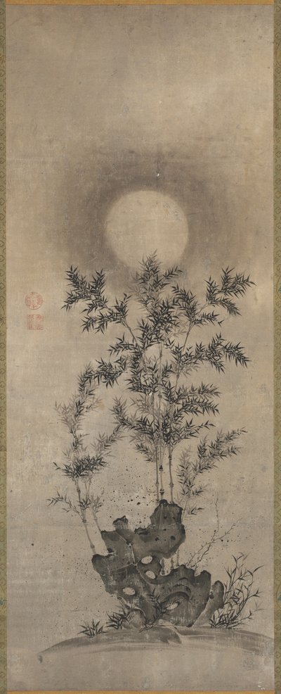 Bambu kuutamossa, 1500-luku. tekijältä Unbekannt