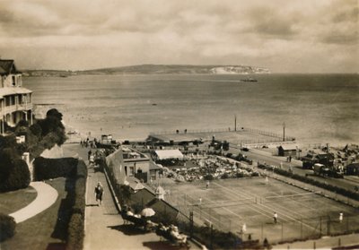Bandstand & Tennis Courts, Shanklin, I.O.W., 1920. tekijältä Unbekannt
