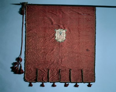 Banderolli Kristuksen kärsimyksen medaljoneilla, 1700-luku. tekijältä Unbekannt