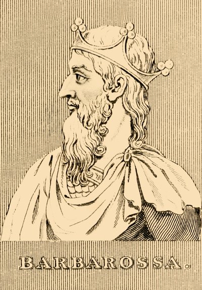 Barbarossa, 1122-1190, 1830. tekijältä Unbekannt