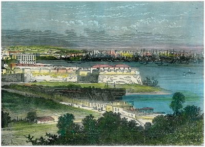 Barcelona, Katalonia, Espanja, c1880 tekijältä Unbekannt