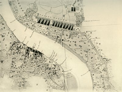 Barrackpore Park and Cantonment, 1841, 1925. tekijältä Unbekannt