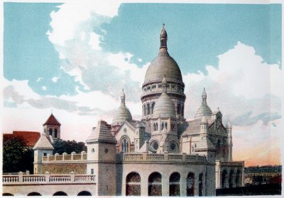 Sacre Coeurin basilika, Pariisi, n. 1900 tekijältä Unbekannt