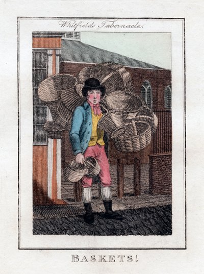 Baskets!, Whitfields Tabernacle, Lontoo, 1805 tekijältä Unbekannt