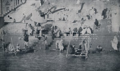 Uiminen Benaresissa, 1924 tekijältä Unbekannt