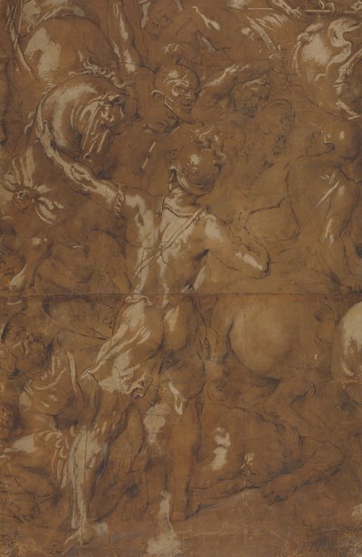 Battle Scene, n.d. tekijältä Unbekannt
