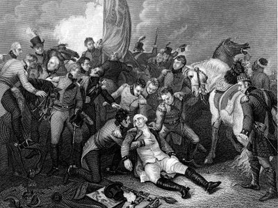 Aboukir Bayn taistelu Egyptissä 21. maaliskuuta 1801 tekijältä Unbekannt