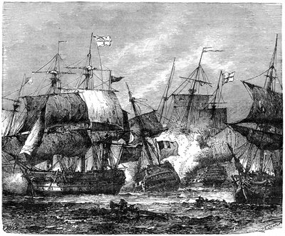 Abukir Bayn taistelu, 1. elokuuta 1798, 1898 tekijältä Unbekannt