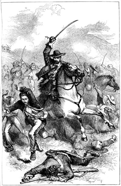 Buena Vistan taistelu, Meksiko, 1847 c1880 tekijältä Unbekannt