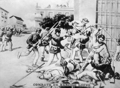 Cardenasin taistelu, 1850, 1920-luvut tekijältä Unbekannt