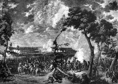 Hanaun taistelu, Saksa, 30.-31.10.1813 1882-1884. tekijältä Unbekannt
